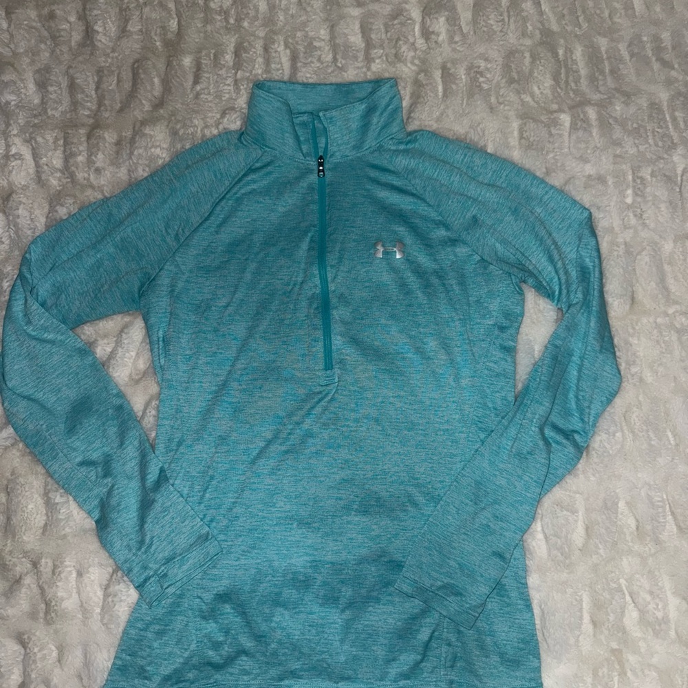 Under Armour Women's Blue Half-Zip Pullover